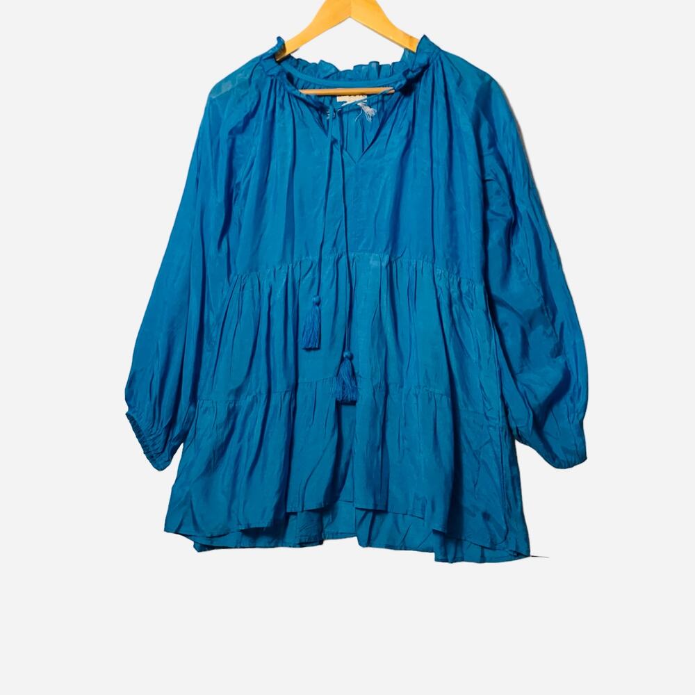 NAUDIC Anthropologie boho tunic size XS